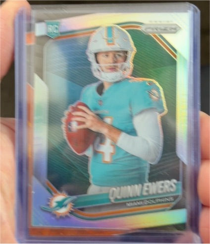 2025 Panini Prizm #425 Quinn Ewers — front