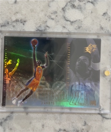 2000-01 SPx SPXcitement #S1 Kobe Bryant — front