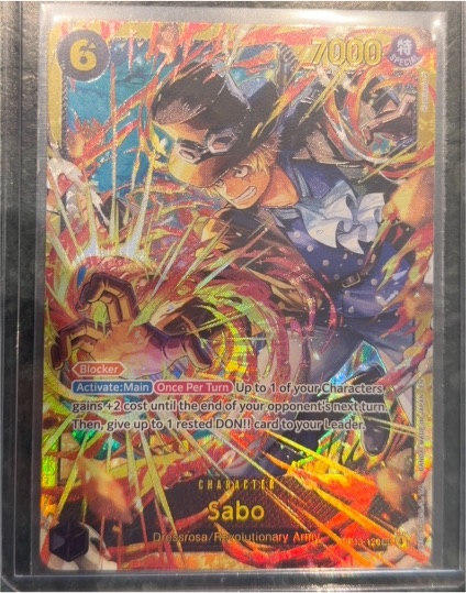 2022 One Piece Card Game OP13-120 Sabo Carrying On His Will — front