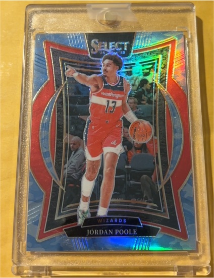 2024-25 Panini Select #17 Jordan Poole — front