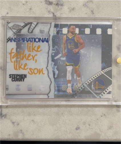 2025-26 Topps Chrome #IP-2 Stephen Curry Inspirational — front