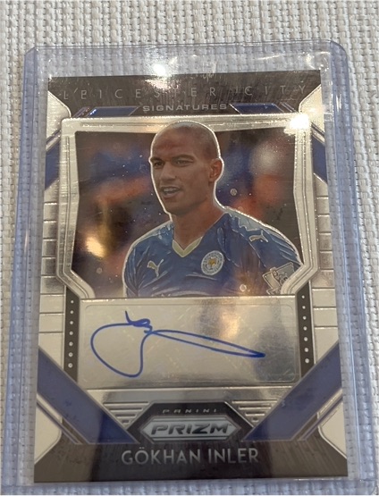 2020 Panini Prizm Premier League Signatures #S-GI Gokhan Inler — front