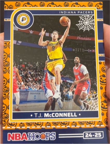 2024-25 Panini Haunted Hoops #64 T.J. McConnell — front