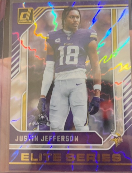 2024 Donruss #30 Justin Jefferson The Elite Series — front