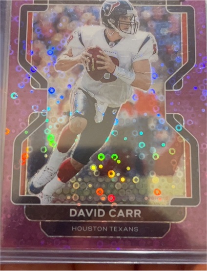 2021 Panini Prizm #41 David Carr — front