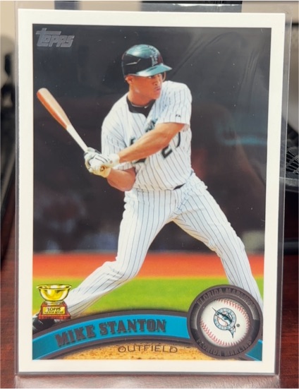 2011 Topps #135 Mike Stanton — front