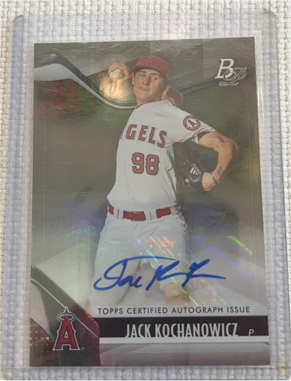 2021 Bowman Platinum Top Prospects #TOP-71 Jack Kochanowicz — front