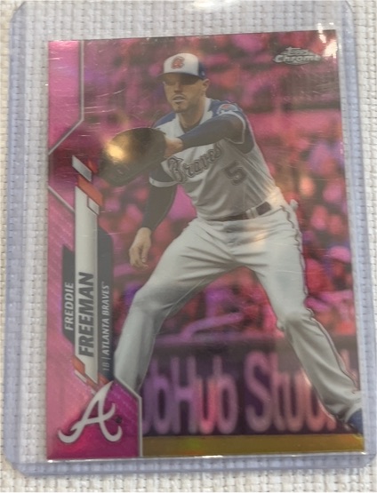 2020 Topps Chrome #131 Freddie Freeman — front