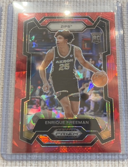 2024 Panini Prizm Draft Picks #72 Enrique Freeman — front