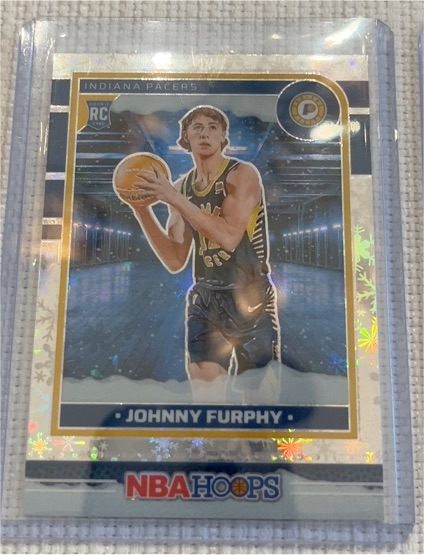 2024-25 Panini NBA Hoops #265 Johnny Furphy — front