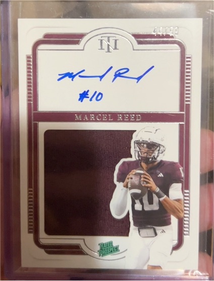 2025 Panini National Treasures Collegiate #141 Marcel Reed — front