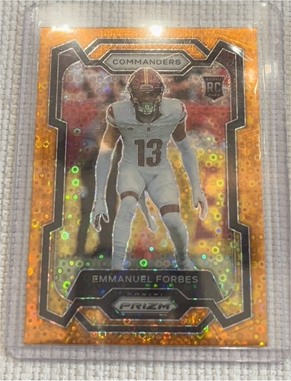 2023 Panini Prizm #399 Emmanuel Forbes — front