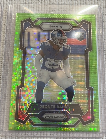 2023 Panini Prizm #376 Deonte Banks — front
