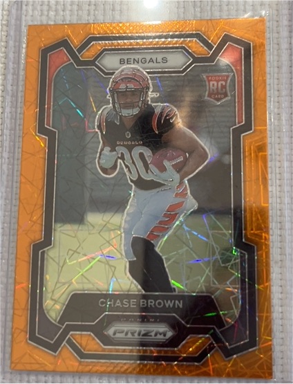 2023 Panini Prizm Football #318 Chase Brown — front