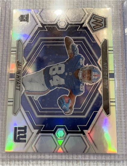 2023 Panini Mosaic NFL Debut #ND-17 Jalin Hyatt — front