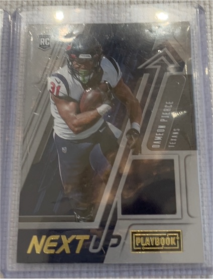 2022 Panini Playbook Next Up #Dameon Pierce — front