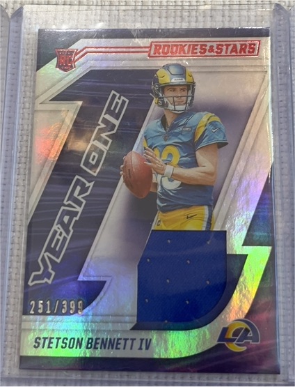 2023 Panini Rookies & Stars Year One Longevity #YO-SB Stetson Bennett IV — front