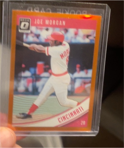 2018 Donruss Optic #84 Joe Morgan — front