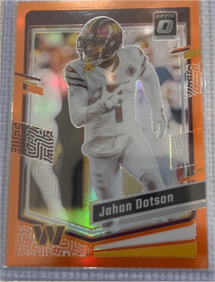 2023 Panini Donruss Optic #196 Jahan Dotson — front