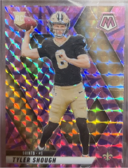 2025 Panini Mosaic #312 Tyler Shough — front