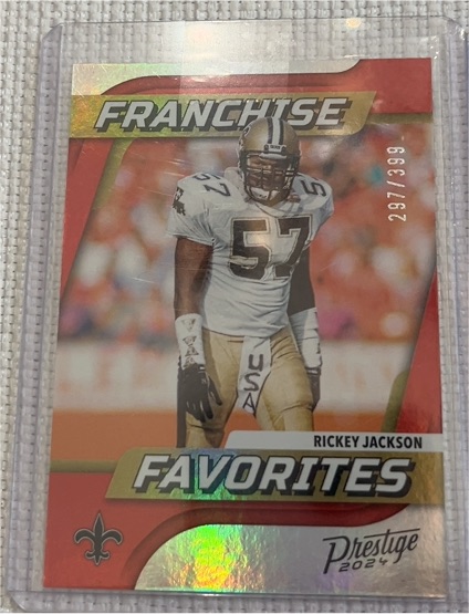 2024 Panini Prestige Franchise Favorites #13 Rickey Jackson — front