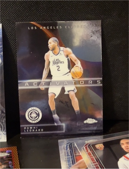 2025-26 Topps Chrome #AC-1 Kawhi Leonard Activators — front