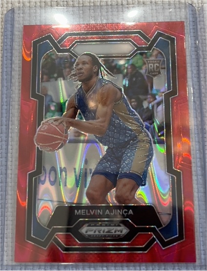 2024 Panini Prizm Draft Picks #48 Melvin Ajinca — front
