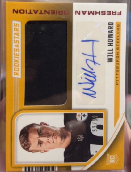 2025 Panini Rookies & Stars #FO-WH Will Howard — front
