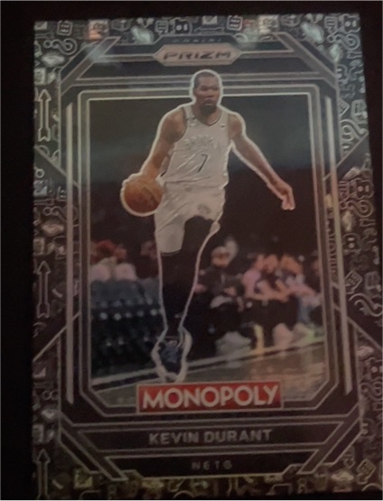 2022-23 Panini Prizm Monopoly #7 Kevin Durant — front