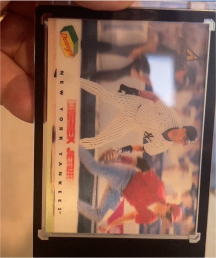1997 Pinnacle Denny's #14 Derek Jeter — front