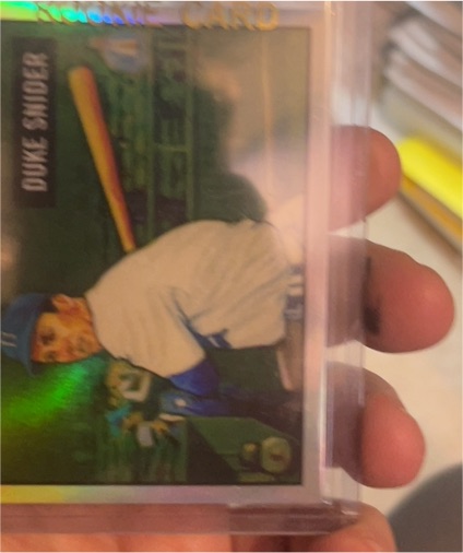 1955 Topps #311 Duke Snider — front