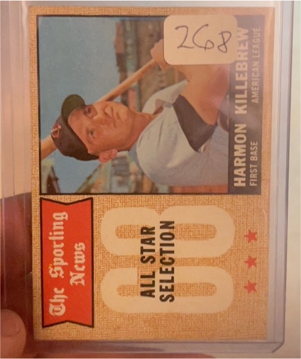 1968 Topps #361 Harmon Killebrew — front