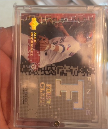 2003 Upper Deck Finite First Class #FC-RC Alex Rodriguez — front