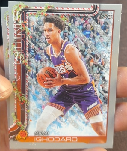 2025-26 Topps Holiday #H128 Oso Ighodaro — front