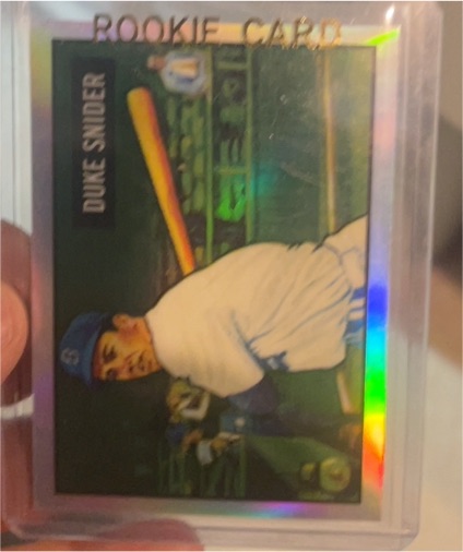 1951 Bowman #5 Duke Snider — front