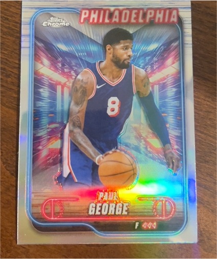 2024-25 Topps Chrome #135 Paul George — front