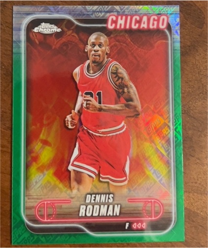 2024-25 Topps Chrome #95 Dennis Rodman — front