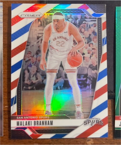 2024-25 Panini Prizm #209 Malaki Branham — front