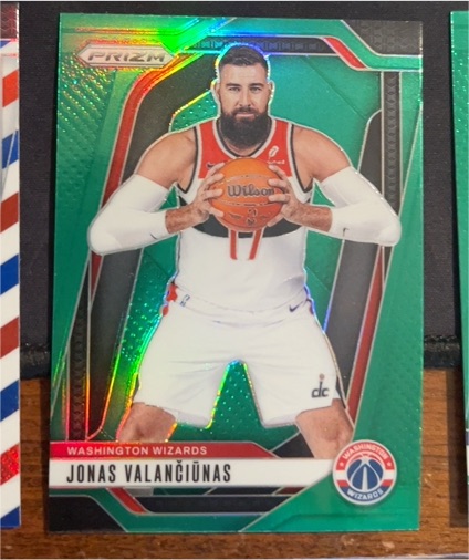 2024-25 Panini Prizm #76 Jonas Valanciunas — front