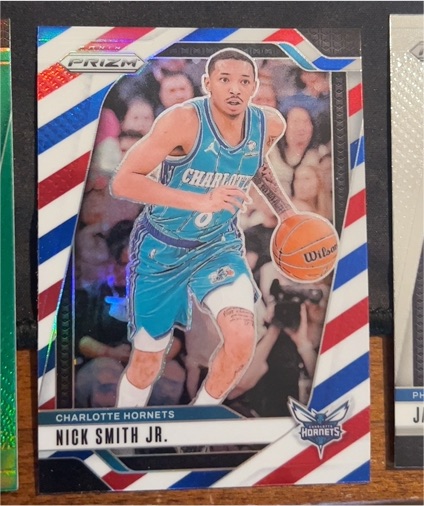 2024-25 Panini Prizm #185 Nick Smith Jr. — front
