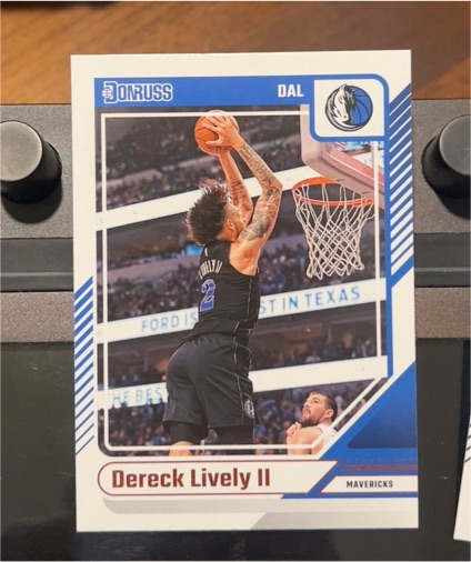 2024-25 Donruss #166 Dereck Lively II — front