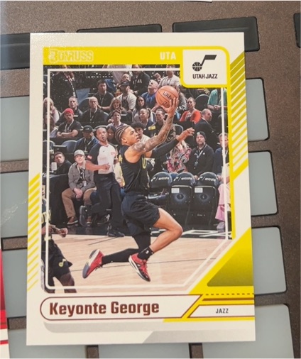 2024-25 Panini Donruss #47 Keyonte George — front