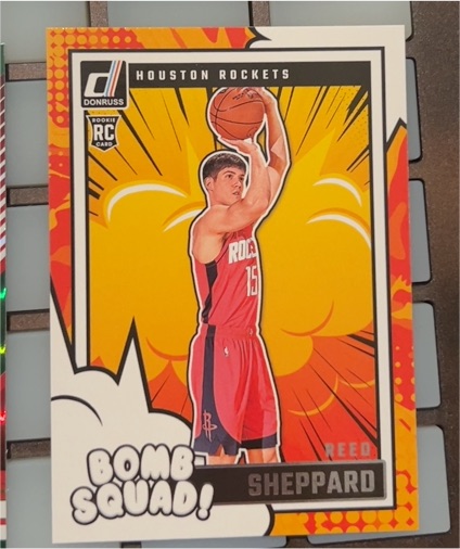 2024-25 Panini Donruss #20 Reed Sheppard Bomb Squad Rookie — front