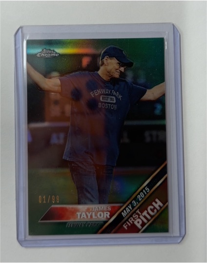 2016 Topps Chrome First Pitch #FP-11 James Taylor — front