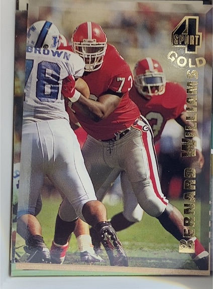 1994 Classic 4 Sport Gold #64 Bernard Williams — front
