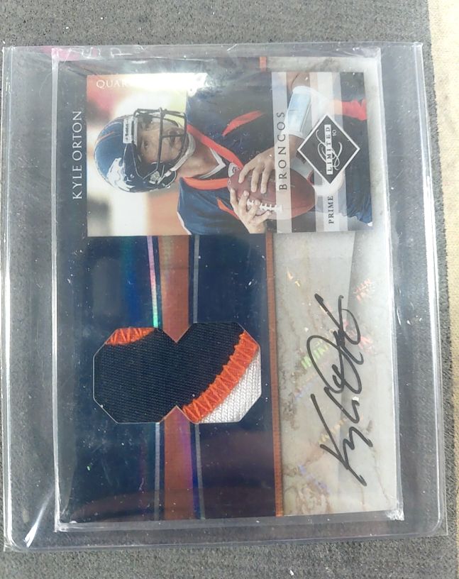 2008 Leaf Limited Prime #Kyle Orton — front