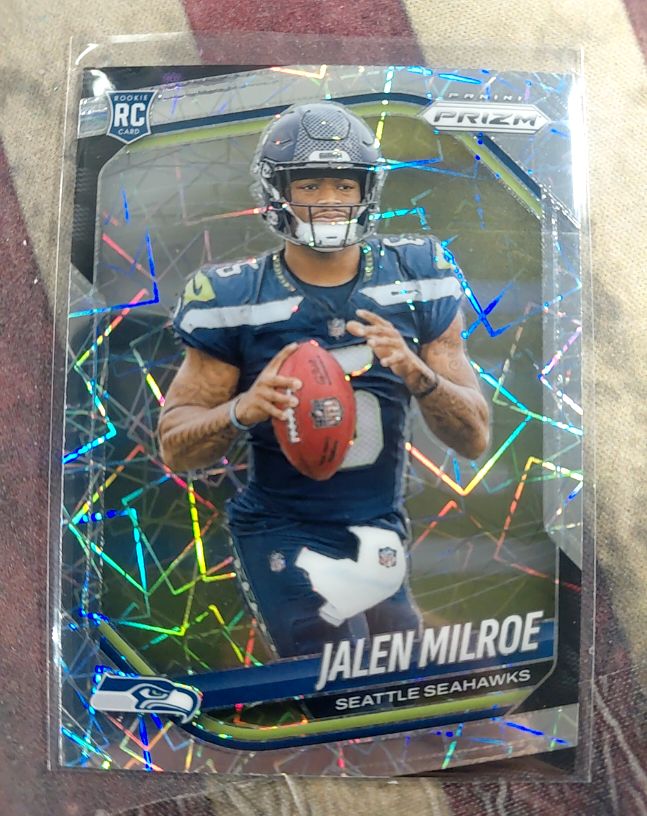 2025 Panini Prizm #317 Jalen Milroe — front