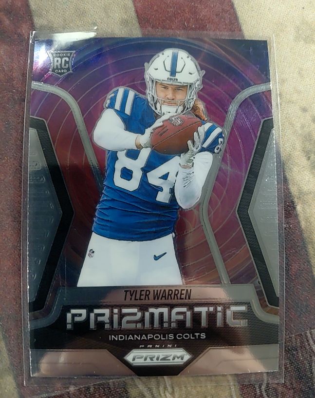 2025 Panini Prizm #15 Tyler Warren — front