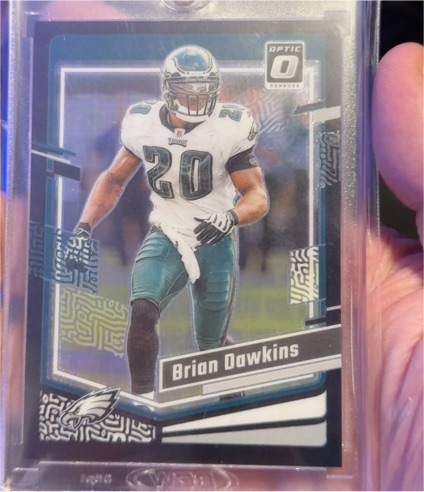 2023 Donruss Optic #154 Brian Dawkins — front