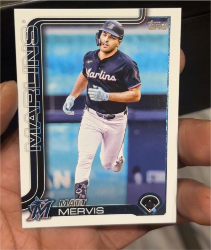 2025 Topps Update #US68 Matt Mervis — front